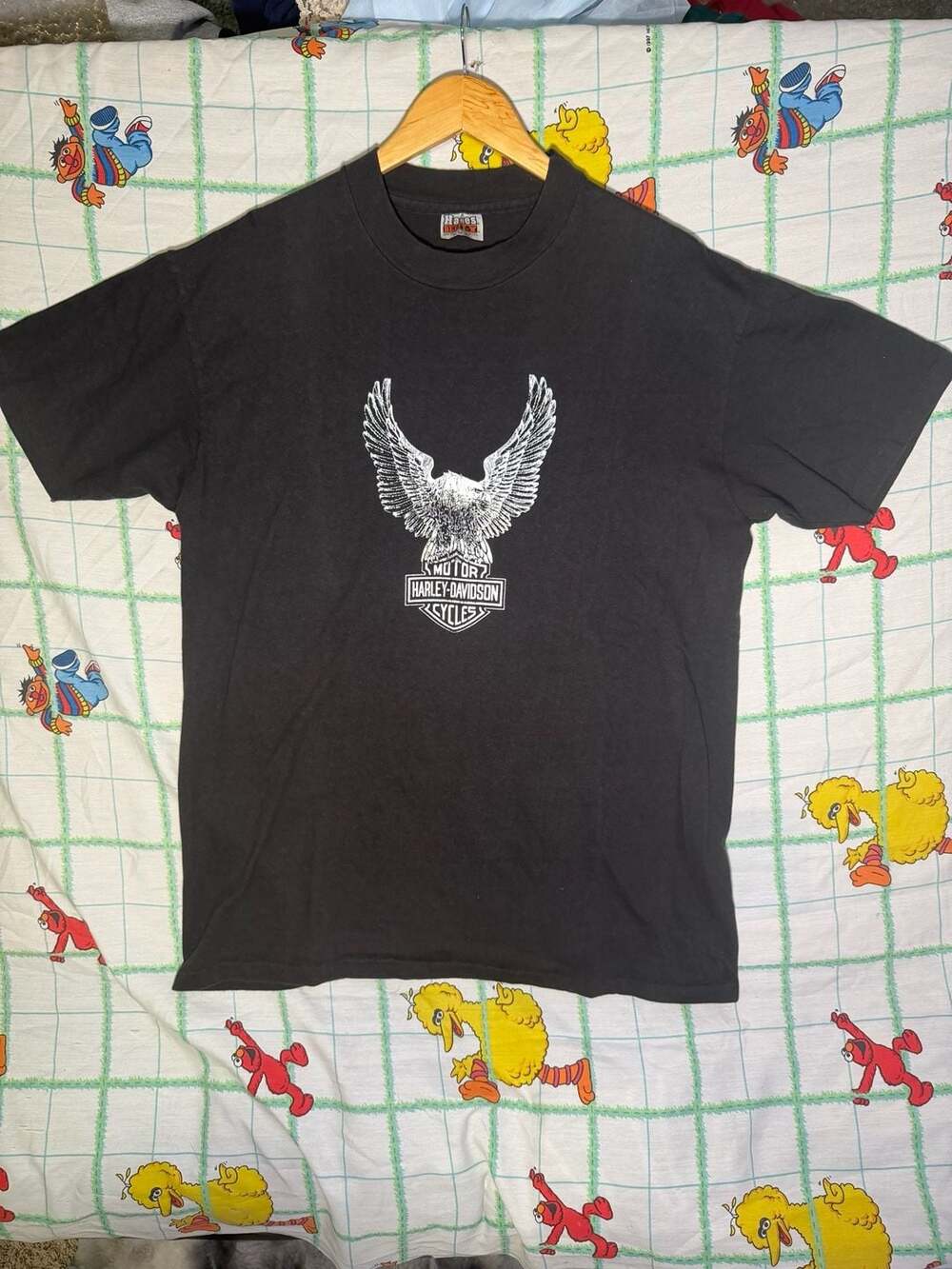 Vintage 80s Harley-Davidson Reno Nevada Eagle Graphic T-Shirt